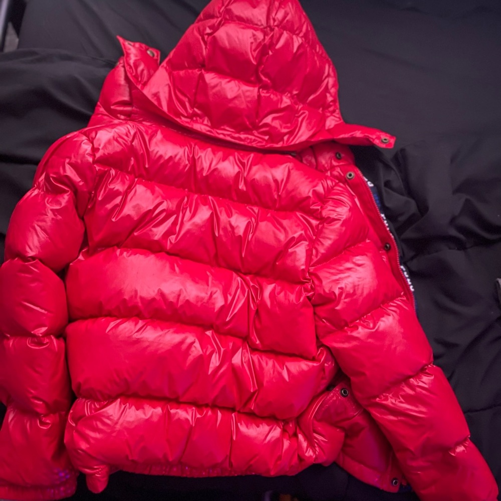 Red Ralph Lauren puffer jacket - Picture 4 of 4